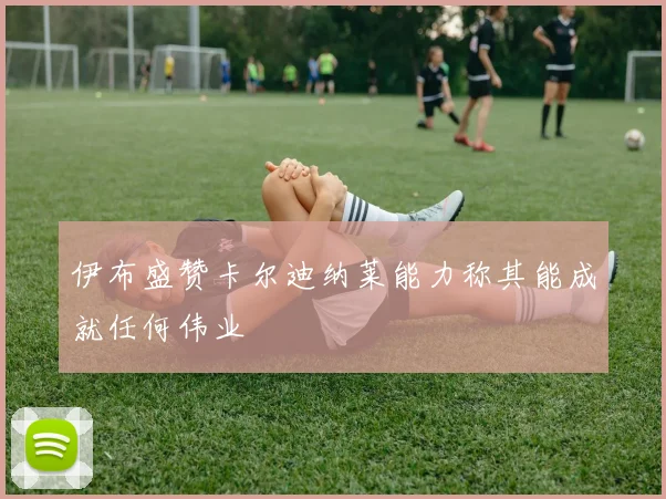 伊布盛赞卡尔迪纳莱能力称其能成就任何伟业